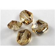 Swarovski Crystal 5523 Cosmic Bead Golden Shadow 16mm 