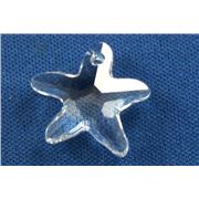 Swarovski Crystal 6721 Starfish Pendant Crystal 16mm 