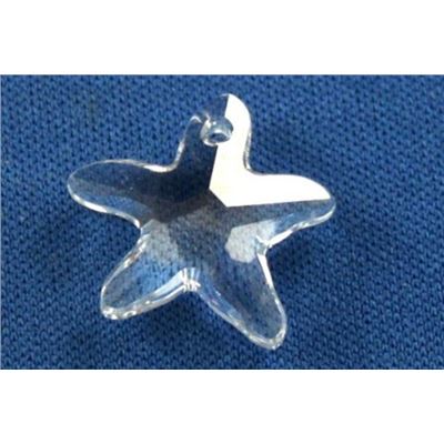 Swarovski Crystal 6721 Starfish Pendant Crystal 16mm 