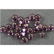 Toho Seed Bead Light Amethyst Silver Lined 8/0 - Minimum 12g