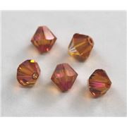 Swarovski Crystal 5328 Bicone Astral Pink 6mm 
