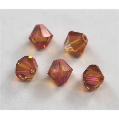 Swarovski Crystal 5328 Bicone Astral Pink 6mm 