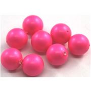 Swarovski Crystal 5810 Pearl Neon Pink 8mm 
