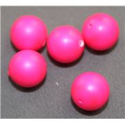 Swarovski Crystal 5810 Pearl Neon Pink 10mm 