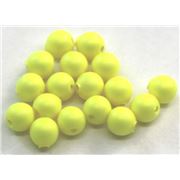 Swarovski Crystal 5810 Pearl Neon Yellow 3mm 