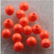 Swarovski Crystal 5810 Neon Orange 3mm 