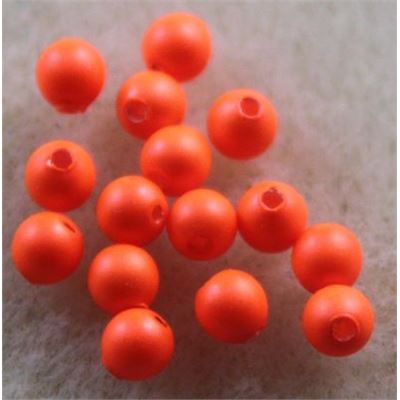 Swarovski Crystal 5810 Pearl Neon Orange 4mm 
