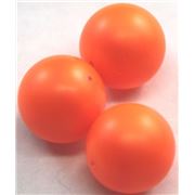 Swarovski Crystal 5810 Pearl Neon Orange 12mm 