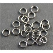 Split Ring Nickel 5mm ea