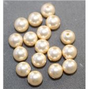 Swarovski Crystal 5810 Pearl Light Gold 5mm 