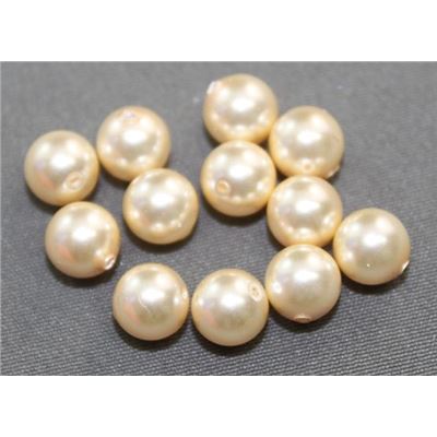 Swarovski Crystal 5810 Pearl Light Gold 6mm 