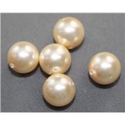 Swarovski Crystal 5810 Pearl Light Gold 10mm 
