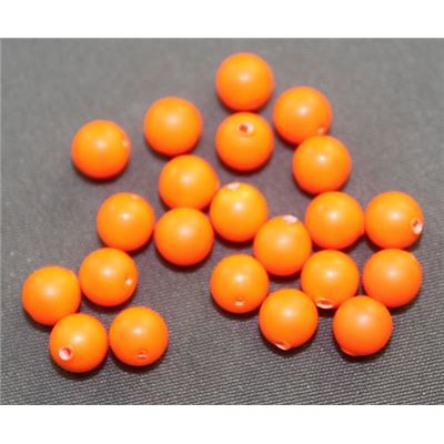 Swarovski Crystal 5810 Pearl Neon Orange 5mm 