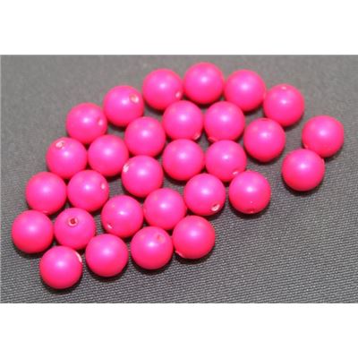 Swarovski Crystal 5810 Pearl Neon Pink 5mm 