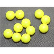Swarovski Crystal 5810 Pearl Neon Yellow 5mm 