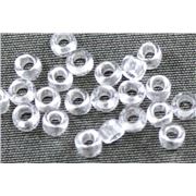 Toho Seed Bead Clear Transparent 8/0 - Minimum 8g