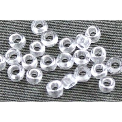 Toho Seed Bead Clear Transparent 8/0 - Minimum 8g