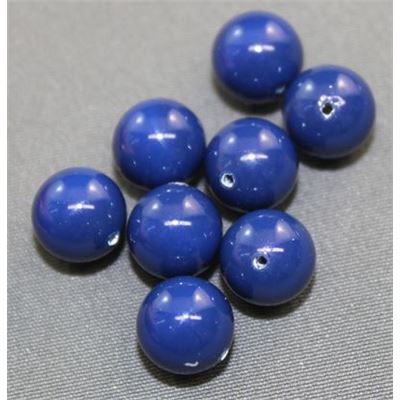 Swarovski Crystal 5810 Pearl Dark Lapis 8mm 