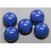 Swarovski Crystal 5810 Pearl Dark Lapis 12mm 