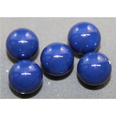 Swarovski Crystal 5810 Pearl Dark Lapis 12mm 