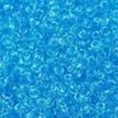 Czech Seed Bead Light Blue Transparent 8/0 - Minimum 12g