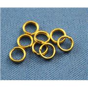 Split Ring Gold 5mm ea