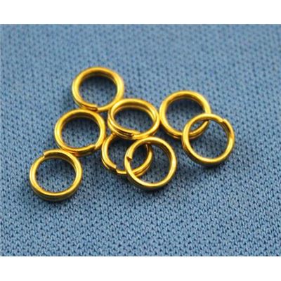 Split Ring Gold 5mm ea