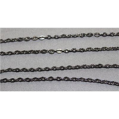 Chain Black Nickel Metallic FC478BN Cable 5x4mm  per metre