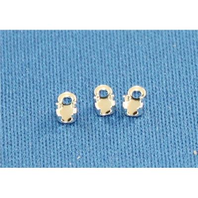 Swarovski Cup Chain Links PP11-Silver