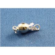 Clasp 6mm Ball Sterling Silver  ea