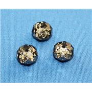 Swarovski Crystal 5040 Briolette Silver Night 8mm 