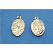 Madonna Oval Coin Nickel ea