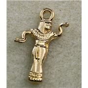 Charm Gold Pharoah 20mm each