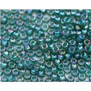 Toho Seed Bead Rainbow Lt Sapp./Opaque Teal Transparent 8/0 - Minimum 8g