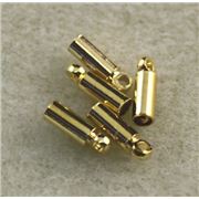 Cord End Gold 1.8mm ea