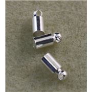 Cord End Silver 2.7mm ea