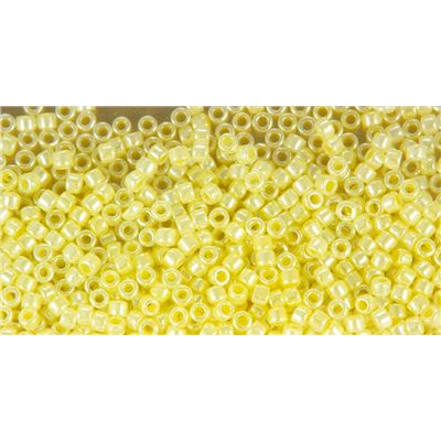 Delica DBR 232 Yellow Lustre 11/0 - Minimum 3g
