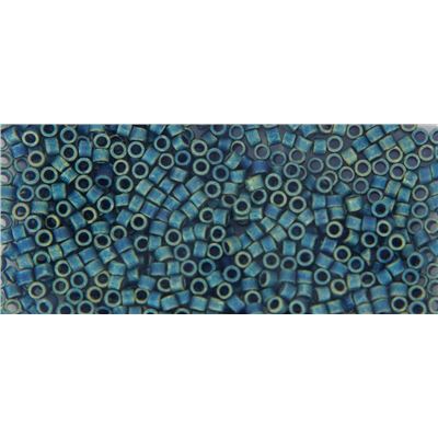Delica DBR 324 Green Metallic Iris 11/0 - Minimum 3g