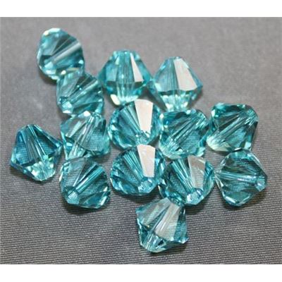 Swarovski Crystal 5328 Bicone Light Turquoise 8mm 