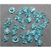Swarovski Crystal 5328 Bicone Light Turquoise 4mm 