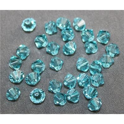 Swarovski Crystal 5328 Bicone Light Turquoise 4mm 