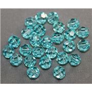 Swarovski Crystal 5000 Round Light Turquoise 6mm 