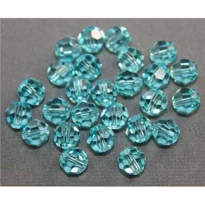 Swarovski Crystal 5000 Round Light Turquoise 6mm 