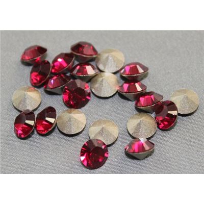 Swarovski Crystal 1028 Pointy Back Ruby SS29 