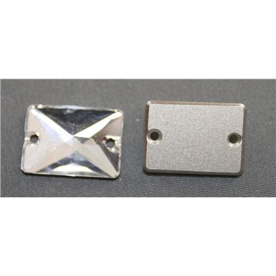 Swarovski Crystal 3250 Sew-on Rectangle Crystal 18x13mm