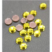 Swarovski Crystal 2038 Diamante Hot Fix Citrine SS20 