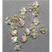 Swarovski Crystal 5328 Bicone Luminous Green 5mm 