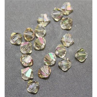 Swarovski Crystal 5328 Bicone Luminous Green 5mm 
