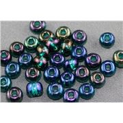 Czech Seed Bead Teal AB 5/0 - Minimum 12g