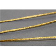 Rat Tail Cord  Antique Gold  1mm per metre